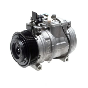 Denso A/C Compressor with Clutch for 1994 Mercedes-Benz S600 - 471-1386