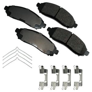 Akebono Performance™ Ultra-Premium Ceramic Front Brake Pads for 2006 Nissan Xterra - ASP1094A