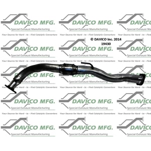 Davico Direct Fit Catalytic Converter and Pipe Assembly for 2004 Chevrolet Silverado 3500 - 19430