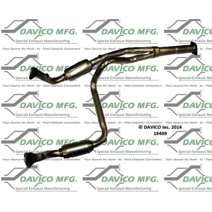 Davico Direct Fit Catalytic Converter and Pipe Assembly for 2002 Chevrolet Express 3500 - 19409