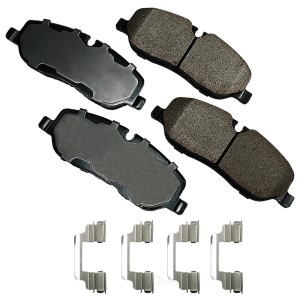 Akebono EURO™ Ultra-Premium Ceramic Front Disc Brake Pads for 2009 Land Rover Range Rover - EUR1098A