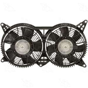 Four Seasons Dual Radiator And Condenser Fan Assembly for Cadillac - 76023
