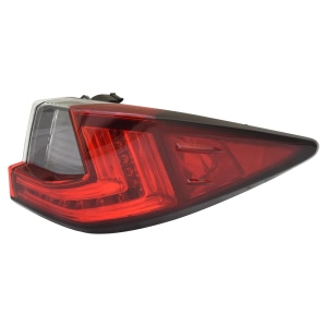 TYC Passenger Side Outer Replacement Tail Light for Lexus RX350 - 11-6881-00-9