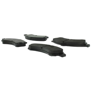 Centric Posi Quiet™ Extended Wear Semi-Metallic Front Disc Brake Pads for Saab 9-7x - 106.08820
