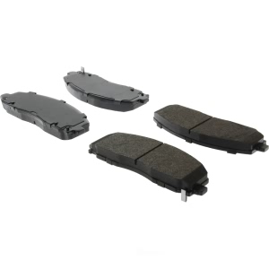 Centric Posi Quiet™ Extended Wear Semi-Metallic Front Disc Brake Pads for Jeep - 106.15890