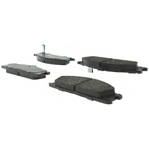 Centric Posi Quiet™ Semi-Metallic Front Disc Brake Pads for 1989 Nissan Pathfinder - 104.03330