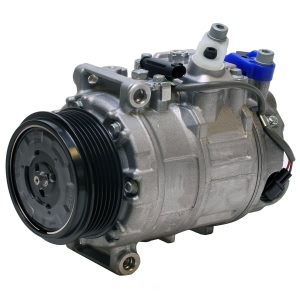 Denso A/C Compressor with Clutch for 2007 Mercedes-Benz S550 - 471-1586