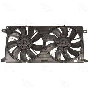 Four Seasons Dual Radiator And Condenser Fan Assembly for Oldsmobile - 76145