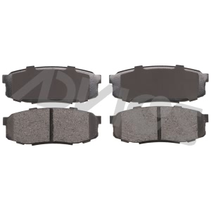 Advics Ultra-Premium™ Ceramic Rear Disc Brake Pads for 2018 Toyota Sequoia - AD1304