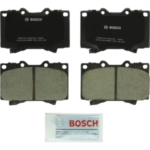 Bosch QuietCast™ Premium Ceramic Front Disc Brake Pads for 2002 Lexus LX470 - BC772