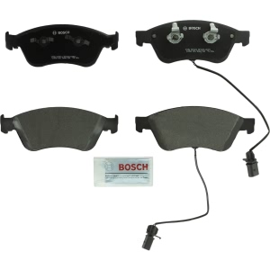 Bosch QuietCast™ Premium Organic Front Disc Brake Pads for 2007 Audi S8 - BP1024