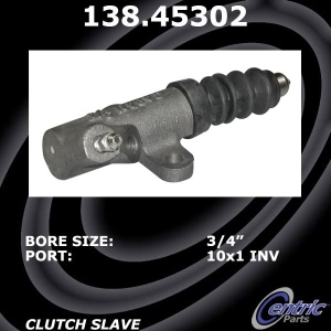 Centric Premium Clutch Slave Cylinder for 1989 Mazda MPV - 138.45302