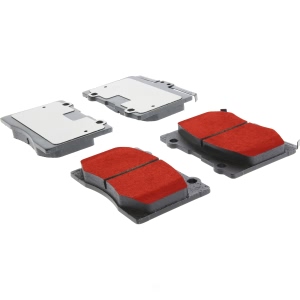 Centric Posi Quiet Pro™ Semi-Metallic Front Disc Brake Pads for 2007 Acura RL - 500.10910