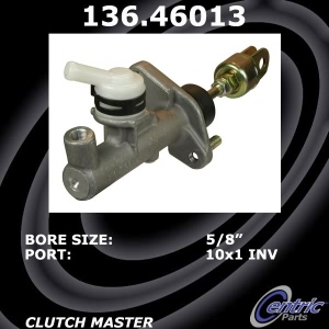 Centric Premium Clutch Master Cylinder for 1999 Dodge Avenger - 136.46013