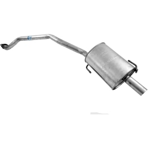 Walker Quiet Flow Driver Side Stainless Steel Oval Aluminized Exhaust Muffler And Pipe Assembly for 2008 Acura MDX - 56236