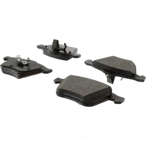 Centric Posi Quiet™ Extended Wear Semi-Metallic Front Disc Brake Pads for 2013 Volvo XC90 - 106.10030