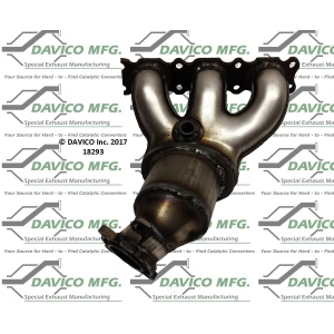 Davico Exhaust Manifold with Integrated Catalytic Converter for 2008 Volvo XC90 - 18293