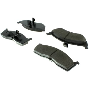 Centric Posi Quiet™ Ceramic Front Disc Brake Pads for 2001 Plymouth Prowler - 105.05910