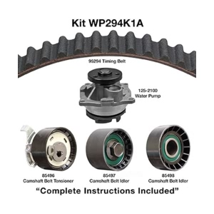 Dayco Timing Belt Kit With Water Pump for 1999 Ford Escort - WP294K1A