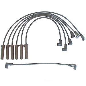 Denso Spark Plug Wire Set for 1986 Chevrolet Camaro - 671-6012