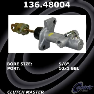 Centric Premium Clutch Master Cylinder for 2008 Suzuki Reno - 136.48004