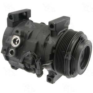 Four Seasons Remanufactured A C Compressor With Clutch for 2010 GMC Sierra 1500 - 77348