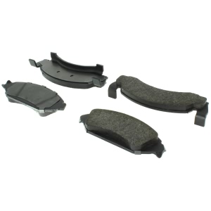 Centric Posi Quiet™ Semi-Metallic Front Disc Brake Pads for 1984 Ford E-150 Econoline - 104.00500