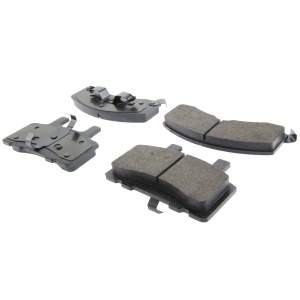 Centric Posi Quiet™ Semi-Metallic Front Disc Brake Pads for 2000 Chevrolet Express 2500 - 104.03700