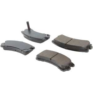 Centric Posi Quiet™ Ceramic Rear Disc Brake Pads for 1989 Nissan Pathfinder - 105.04010