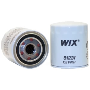 WIX Full Flow Lube Engine Oil Filter for 1990 Jaguar Vanden Plas - 51231