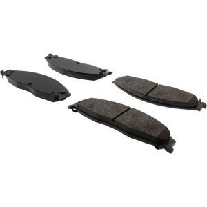 Centric Posi Quiet™ Extended Wear Semi-Metallic Front Disc Brake Pads for 2006 Cadillac CTS - 106.09210