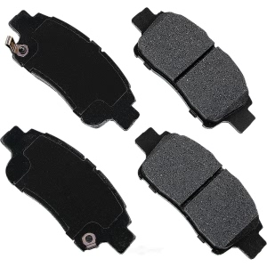 Akebono Pro-Act™ Ultra-Premium Ceramic Brake Pads for 2000 Toyota Echo - ACT831