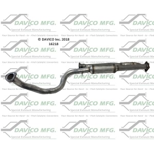 Davico Direct Fit Catalytic Converter and Pipe Assembly for 1988 Porsche 944 - 16218
