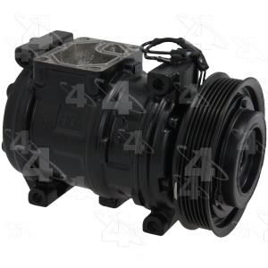 Four Seasons Remanufactured A C Compressor With Clutch for 1999 Plymouth Voyager - 57381