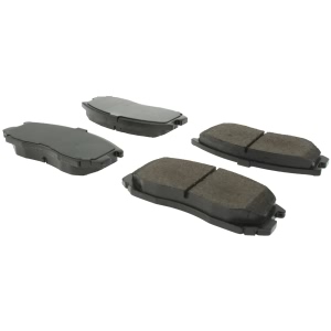 Centric Posi Quiet™ Ceramic Front Disc Brake Pads for 1992 Plymouth Colt - 105.06020