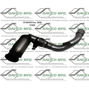 Davico Direct Fit Catalytic Converter and Pipe Assembly for 2013 BMW X5 - 17456