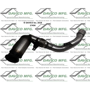 Davico Direct Fit Catalytic Converter and Pipe Assembly for 2012 BMW 550i - 17456