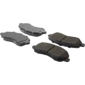 Centric Posi Quiet™ Ceramic Front Disc Brake Pads for 2017 Jeep Compass - 105.08661