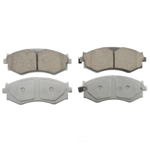 Wagner ThermoQuiet Ceramic Disc Brake Pad Set for 1992 Nissan Stanza - QC462