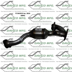 Davico Direct Fit Catalytic Converter and Pipe Assembly for 2000 Mitsubishi Montero Sport - 18042