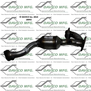 Davico Direct Fit Catalytic Converter and Pipe Assembly for 1999 Mitsubishi Montero Sport - 18042