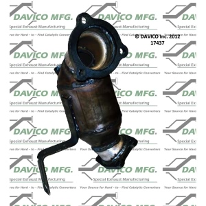 Davico Direct Fit Catalytic Converter for 2000 Volvo V40 - 17437
