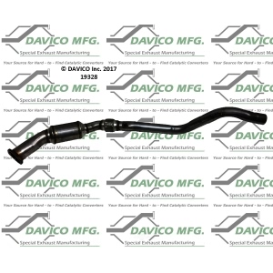 Davico Direct Fit Catalytic Converter and Pipe Assembly for 2009 Dodge Charger - 19328