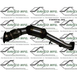 Davico Direct Fit Catalytic Converter and Pipe Assembly for 2009 BMW X6 - 17356