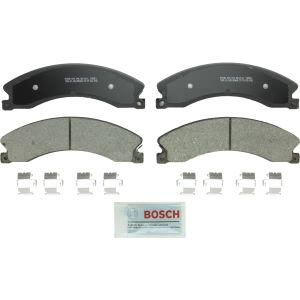 Bosch QuietCast™ Premium Ceramic Rear Disc Brake Pads for 2016 GMC Savana 3500 - BC1411