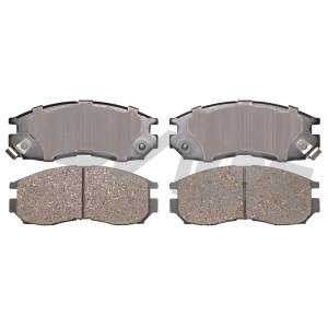 Advics Ultra-Premium™ Ceramic Front Disc Brake Pads for Plymouth Colt - AD0484