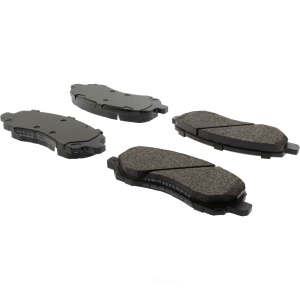 Centric Posi Quiet™ Extended Wear Semi-Metallic Front Disc Brake Pads for 2018 Mitsubishi Outlander - 106.08660
