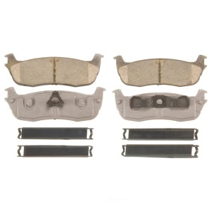 Wagner Thermoquiet Ceramic Rear Disc Brake Pads for 2002 Ford F-150 - QC711