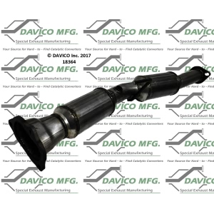 Davico Direct Fit Catalytic Converter and Pipe Assembly for 2002 Mazda B3000 - 18364