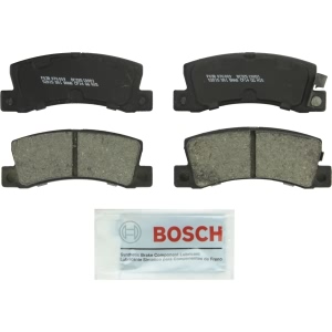 Bosch QuietCast™ Premium Ceramic Rear Disc Brake Pads for 1988 Toyota Camry - BC325